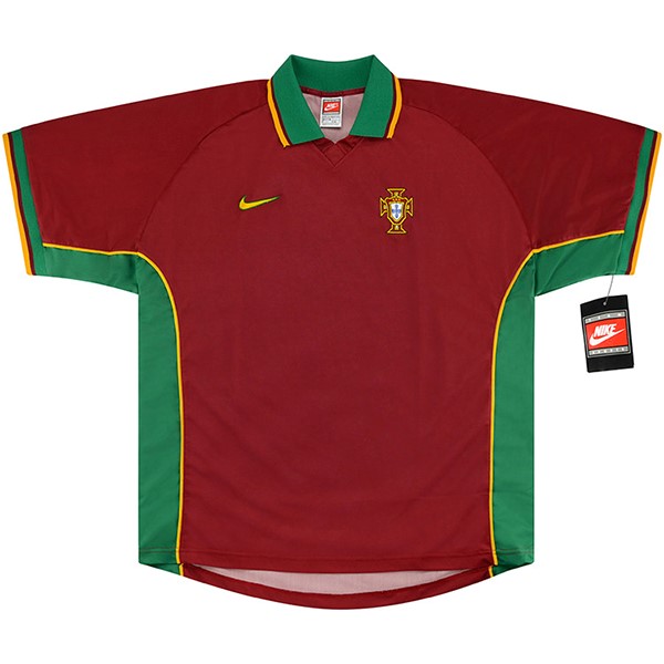 Camiseta Portugal 1ª Retro 1998 Rojo